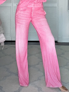 Jordann Jammies Pink Denim Dreams Pajama Set 2